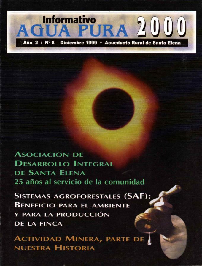 Portada de la AGUAPURA2000 - DICIEMBRE de 1999