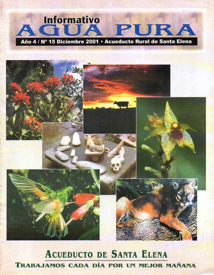 Portada de la AGUAPURA2000 - DICIEMBRE de 2001