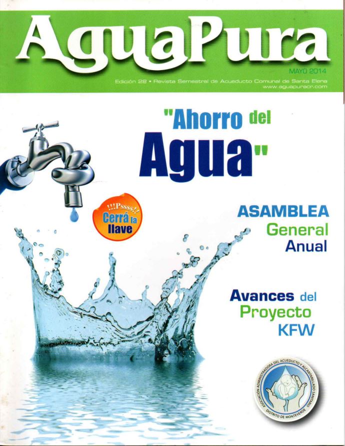 Portada de la AGUAPURA2000 - MAYO de 2014